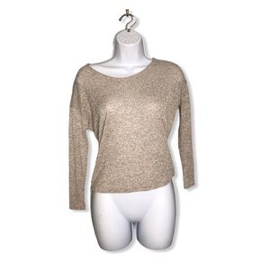 Bar lll | Oatmeal Sweater Lightweight Fall Fashion •